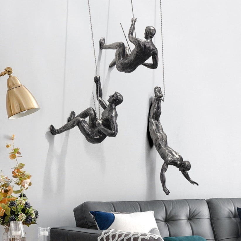 Rock Climbing Klim Sculptuur