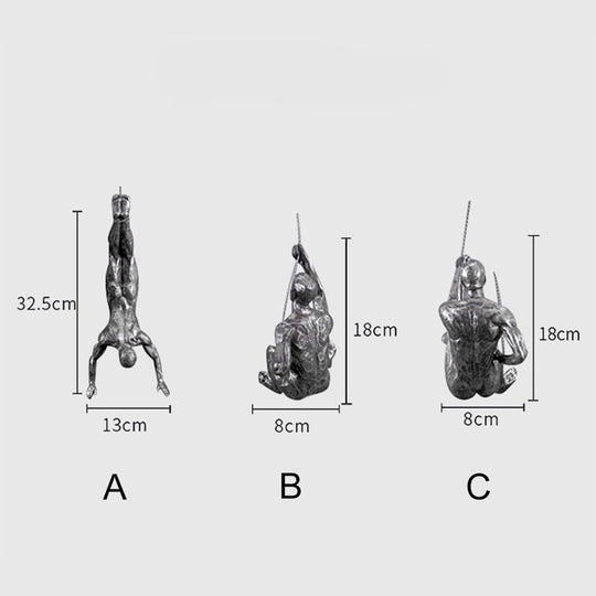 Rock Climbing Klim Sculptuur