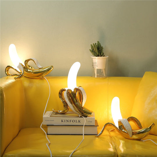Bananenlamp | Art Deco Tafellamp