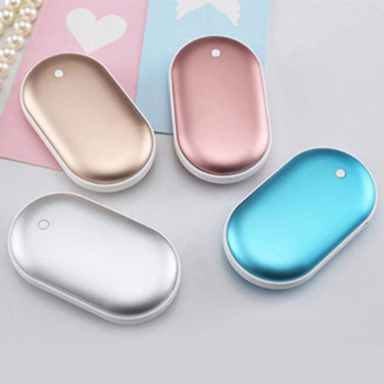 Oplaadbare Handwarmers met Powerbankfunctie