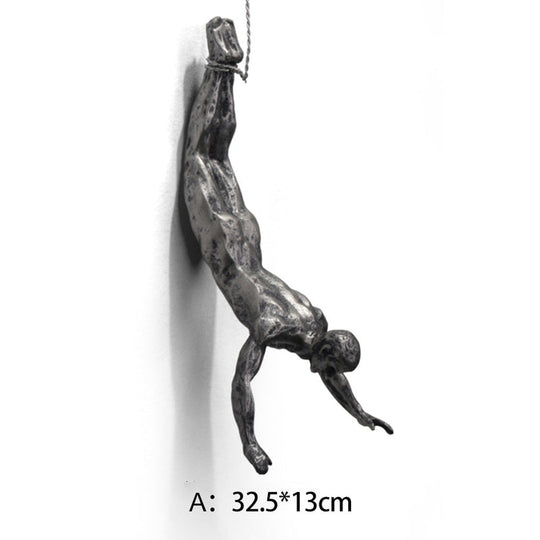 Rock Climbing Klim Sculptuur
