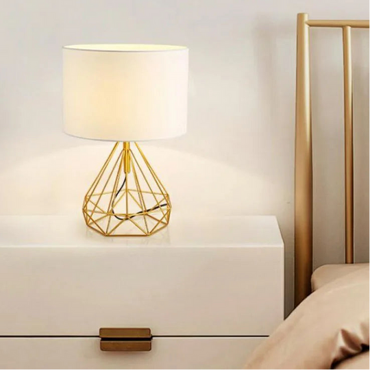 Nordic Retro Geometric Tafellamp