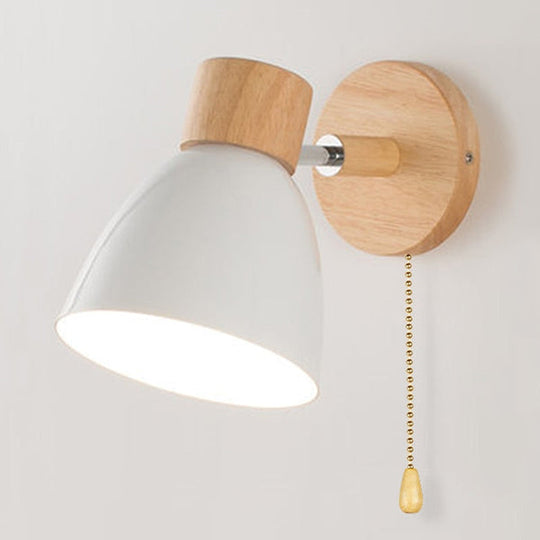 Scandinavische Houten Hanglamp