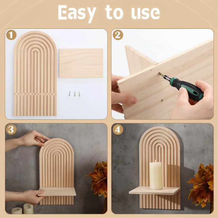 Archi Wandrek – Minimalistisch Houten Opslag