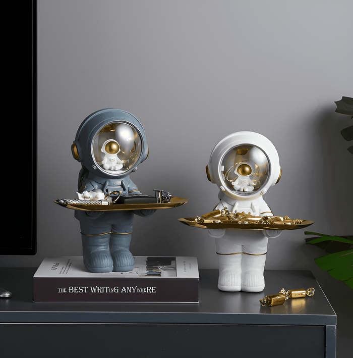 CosmoTray – Astronauten Opbergbakje met Harsafwerking