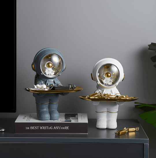 CosmoTray – Astronauten Opbergbakje met Harsafwerking
