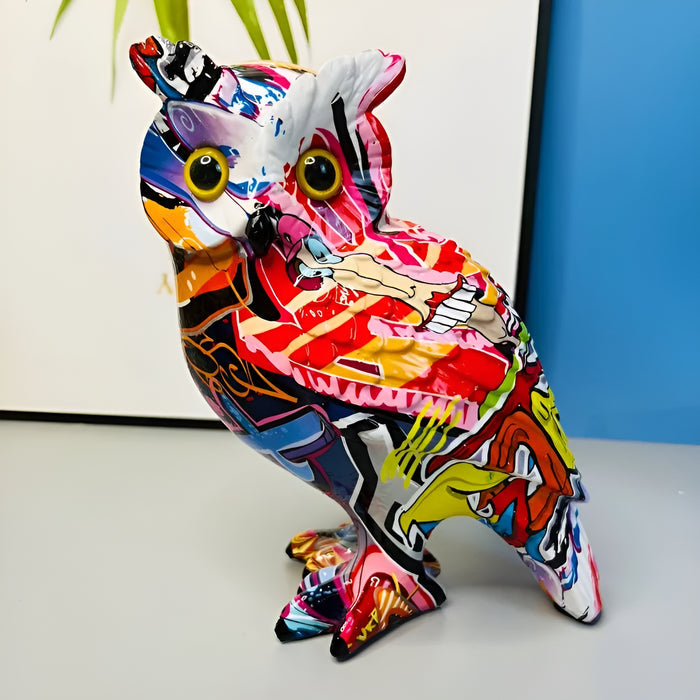Betoverende Eulensculptuur
