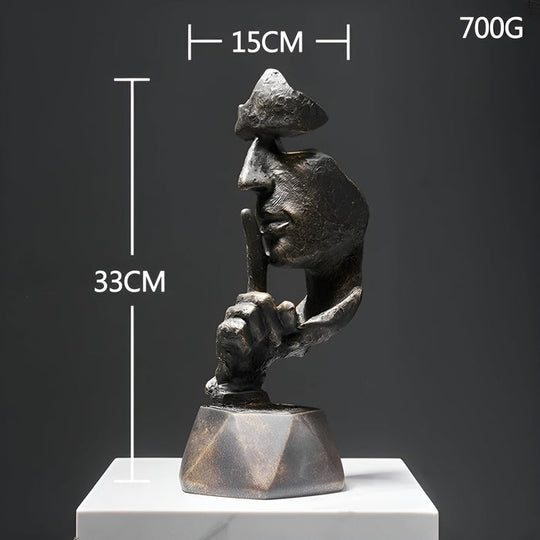 Expressive Face – Abstracte Gezichtsbeeld voor Thuis & Kantoor