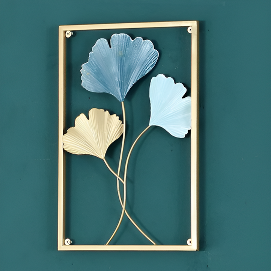 Blad-Inspiratie Nordic Metaal Wandkunst
