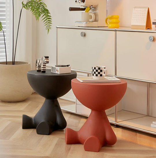 Ronde Crème Bijzettafel