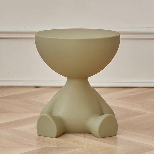 Ronde Crème Bijzettafel