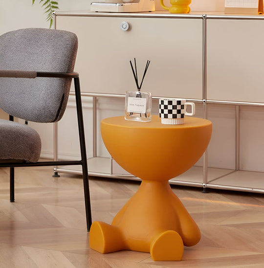 Ronde Crème Bijzettafel