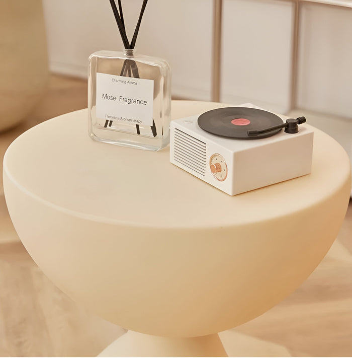 Ronde Crème Bijzettafel