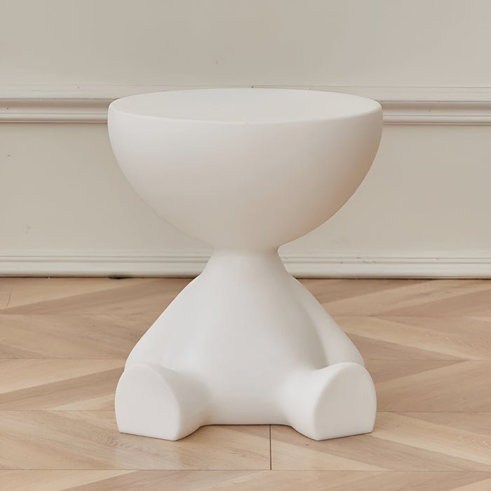 Ronde Crème Bijzettafel
