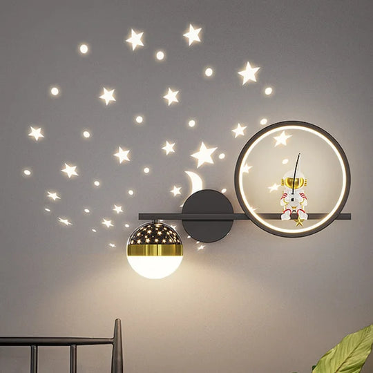 Moderne wandlamp voor kinderkamer