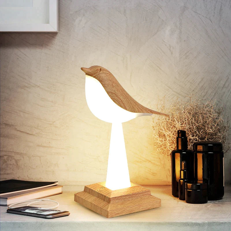 Vogelsilhouet Tafellamp