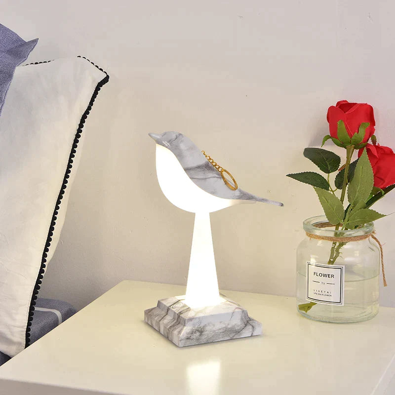Vogelsilhouet Tafellamp