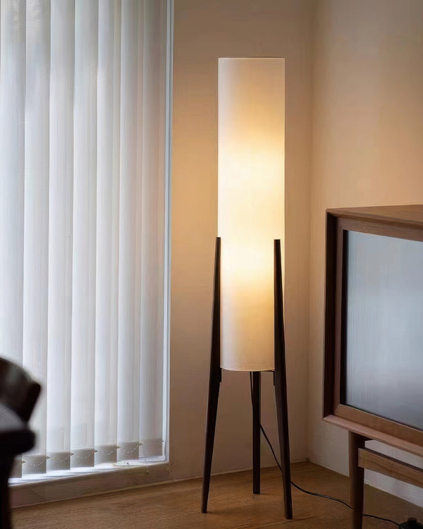 Walnoot Vloerlamp