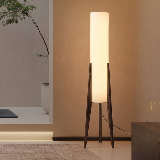 Walnoot Vloerlamp