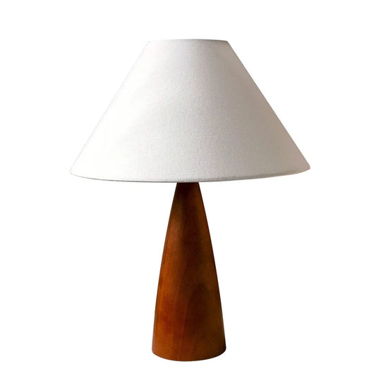 Retro Houten Tafellamp
