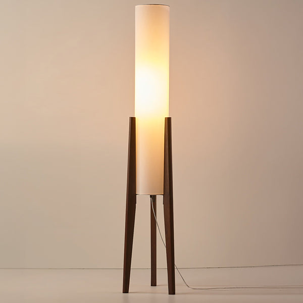 Walnoot Vloerlamp