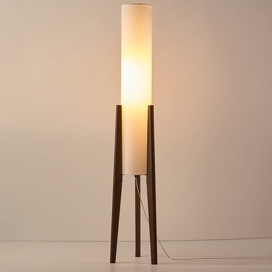 Walnoot Vloerlamp