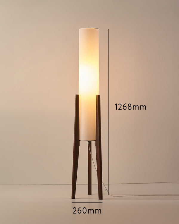 Walnoot Vloerlamp
