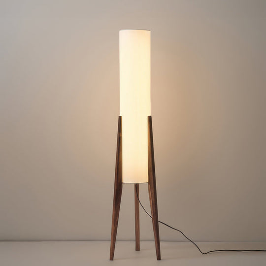 Walnoot Vloerlamp
