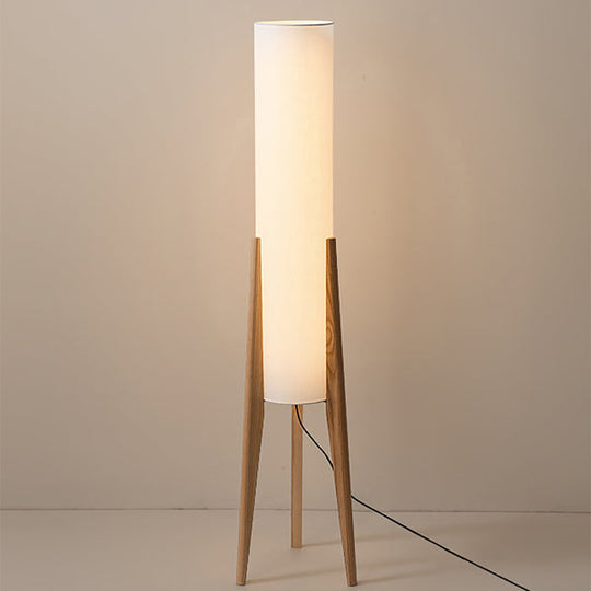 Walnoot Vloerlamp
