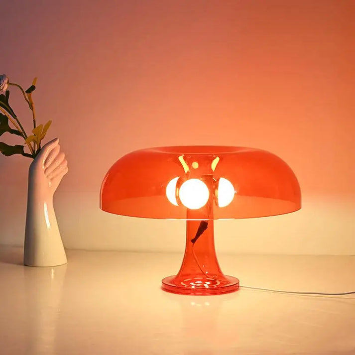 Effen Kleur Paddenstoel Tafellamp