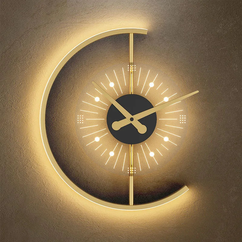 Lichtgevende klok | Mooi modern Scandinavisch ontwerp