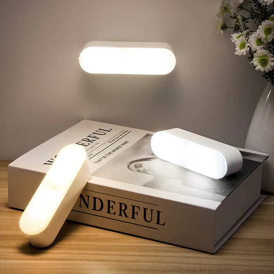 Oplaadbare Draadloze LED Bewegingssensor Wandlamp