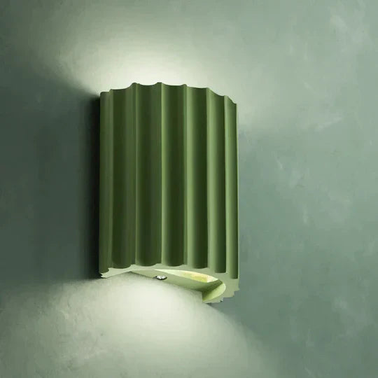 Hedendaagse wandlampen van hars