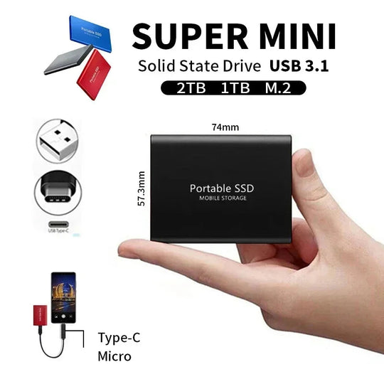 Supersnelle Externe SSD