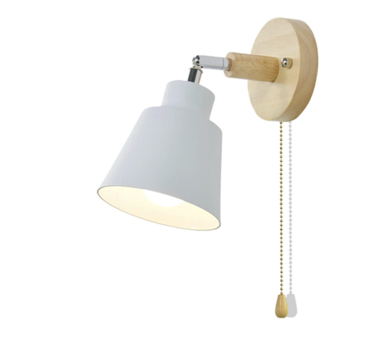 Wandlamp met trekschakelaar