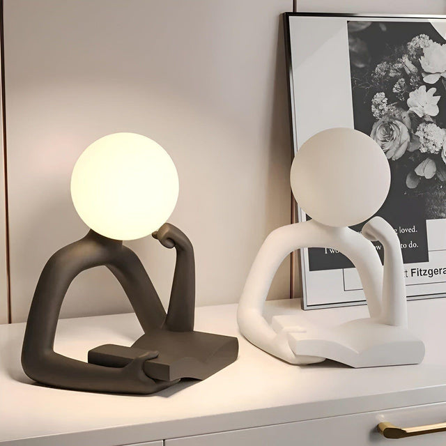 Tafel lamp – Luxe Abstracte Sculptuur