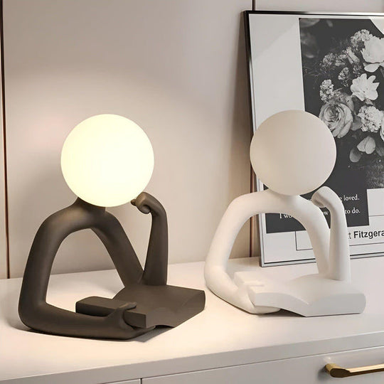 Tafel lamp – Luxe Abstracte Sculptuur