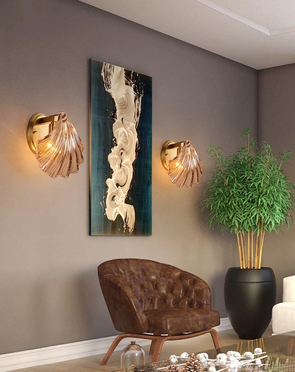 Schelp | Wandlamp