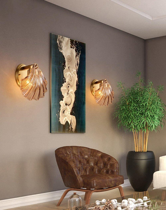 Schelp | Wandlamp