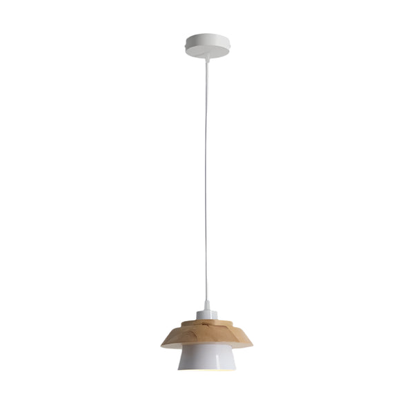 Stein Holz Pendelleuchte