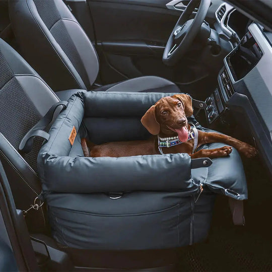 TravelPaws Bed - Leren Hondenauto stoel