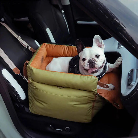 TravelPaws Bed - Leren Hondenauto stoel
