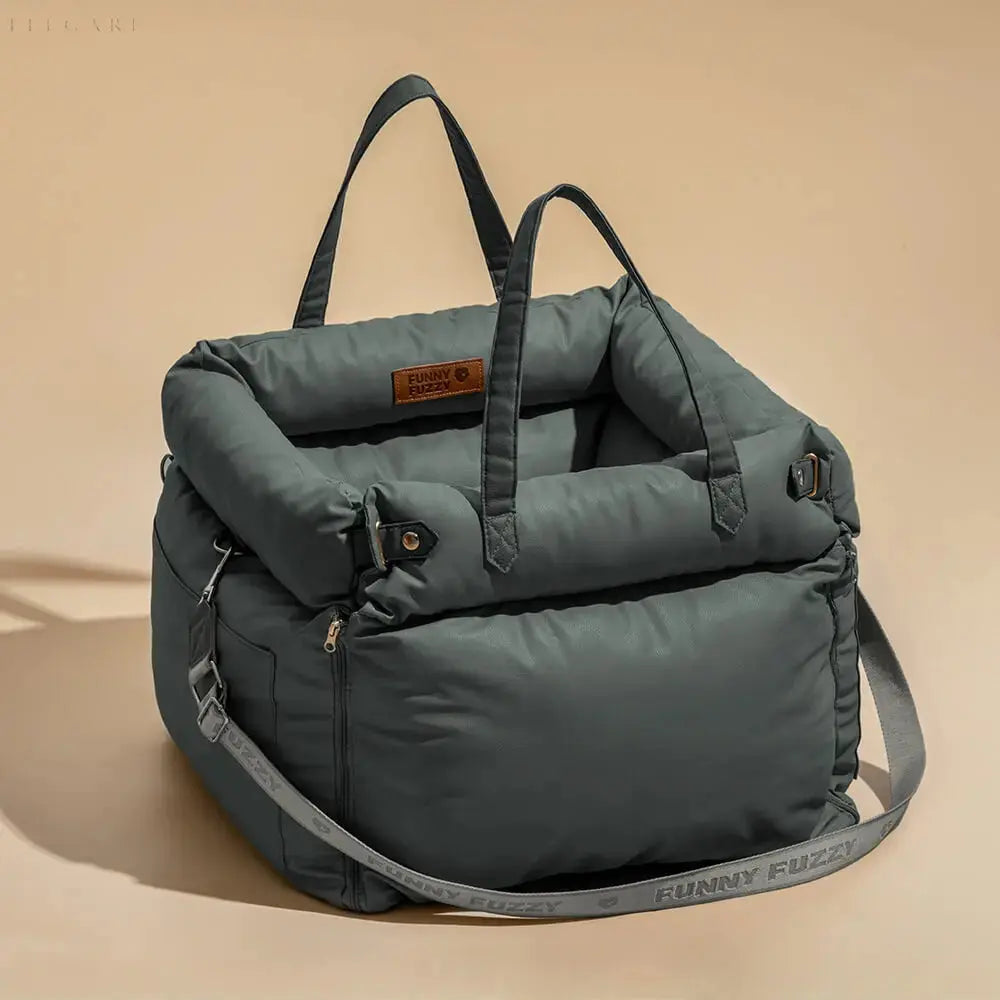 TravelPaws Bed - Leren Hondenauto stoel