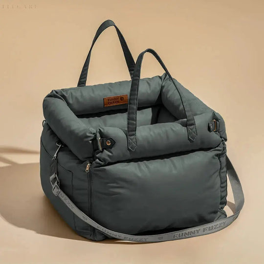 TravelPaws Bed - Leren Hondenauto stoel