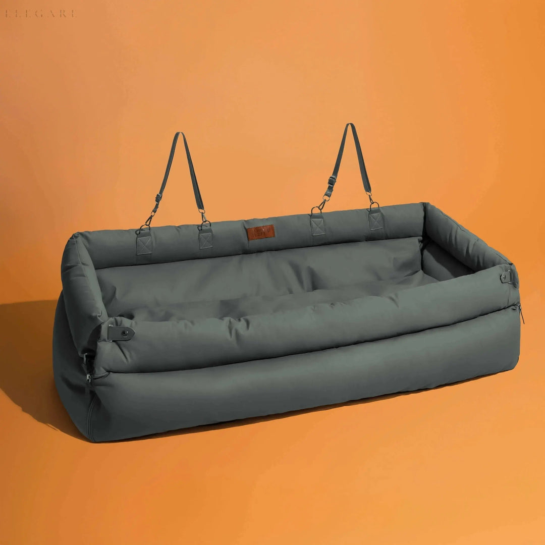 TravelPaws Bed - Leren Hondenauto stoel