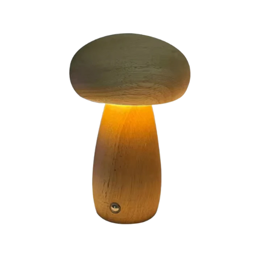 Nachtlamp in Paddenstoelvorm