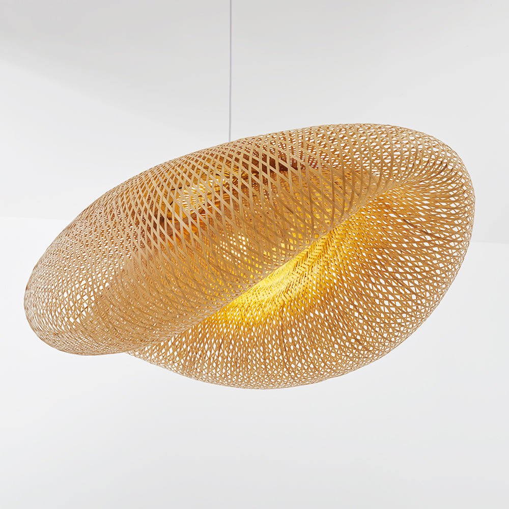 Hanglamp van bamboe