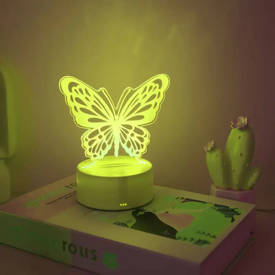 LED Vlinder Nachtlamp