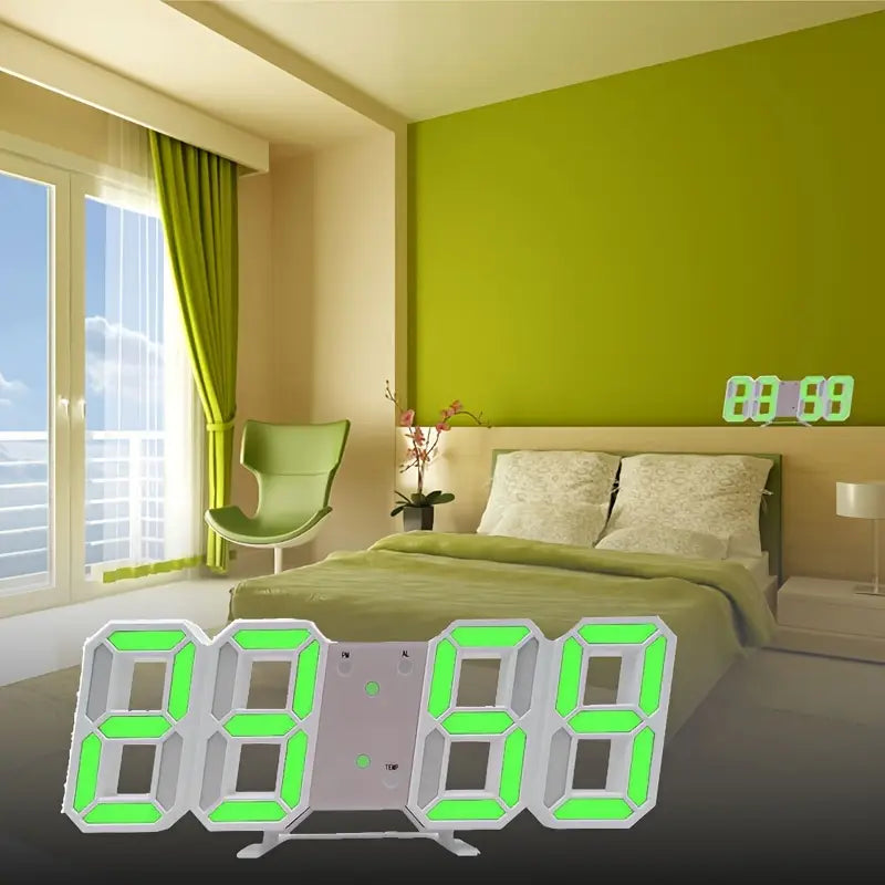 3D LED Digitale Klok