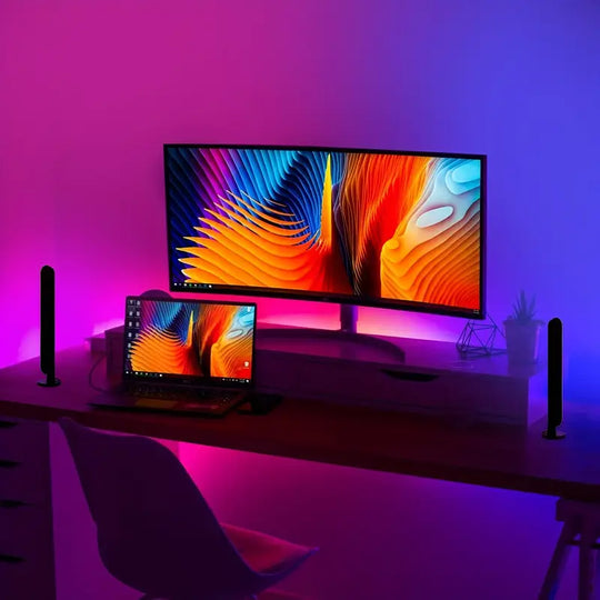 Slimme LED-lichtbalkset